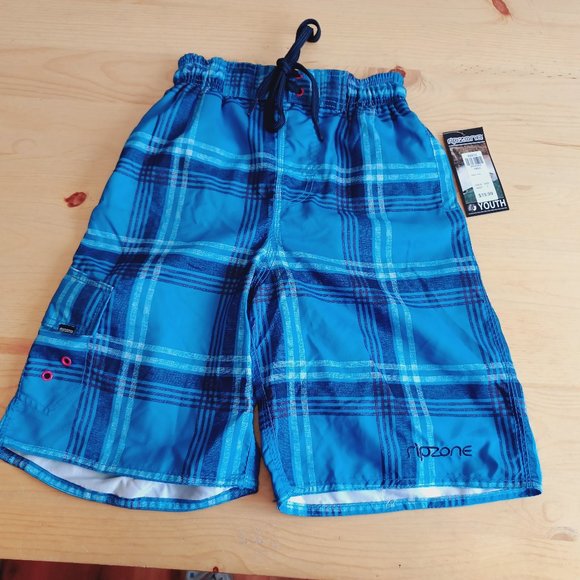 🎀 3/$30 NWT! Ripzone Youth Swim Trunks ( 3215) - Picture 1 of 10